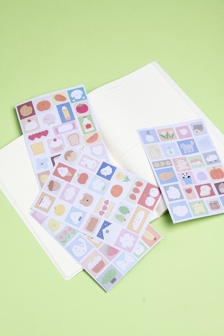 about-bg sticker, scrapbooking, diy, craft, stationery, planner, decal, colorful, cute